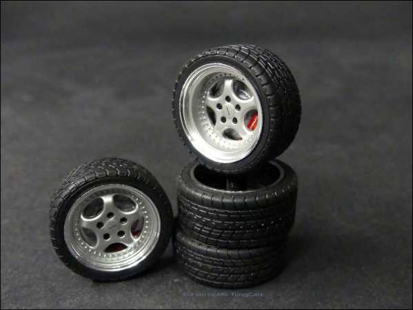 1:18 Porsche 911 964 Turbo 3.6 Coupe Felgensatz